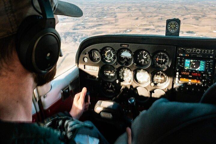 Microlight Flying Experience in Ras Al Khaimah Wüste und Küste