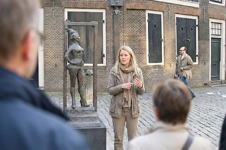 Private Amsterdam Red Light District tour including sex museum