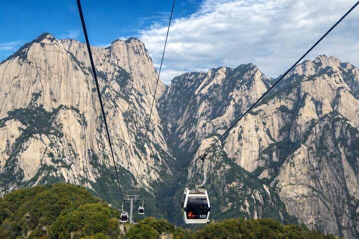 Heldags privat tur til Mt. Huashan med svævebane tur tur-retur