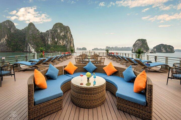 2 - Tag Luxus Ha Long Bay auf 5 - Sternfahrt mit Balkon