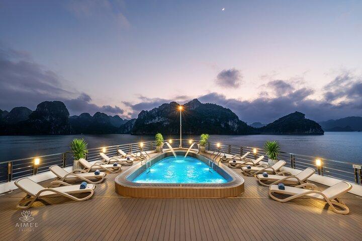2 - Tag Luxus Ha Long Bay auf 5 - Sternfahrt mit Balkon