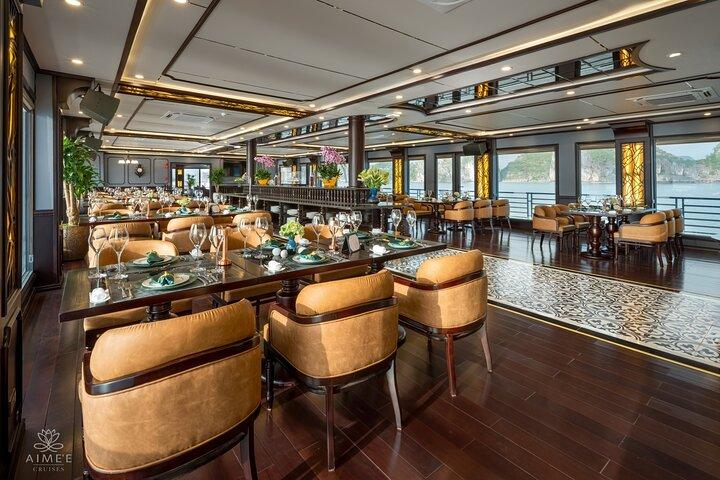 Ha Long Bay Luxury Aime'e 5 - Sternfahrt mit eigenem Balkon