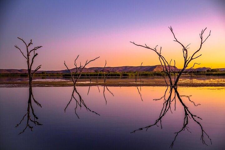Dîner-croisière au coucher du soleil sur le lac Kununurra