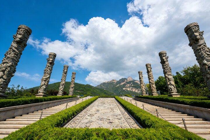 Excursão privada de Mount Tai saindo de Jinan em trem-bala com passeio de teleférico
