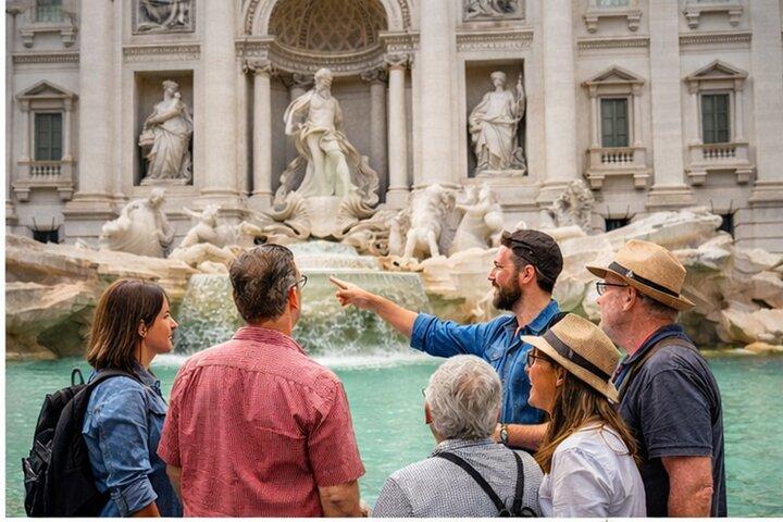 Tour a pie por las fuentes y plazas de Roma – Grupo pequeño con experto local