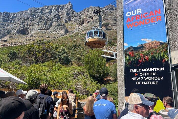 Tour di mezza giornata di Città del Capo e Table Mountain