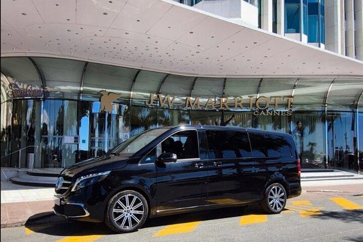 Private Transfer to Nice Airport from Menton, Monaco & Cannes