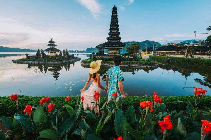 Tanah Lot Temple, Jatiluwih Rice Terrace en Beratan Lake Temple