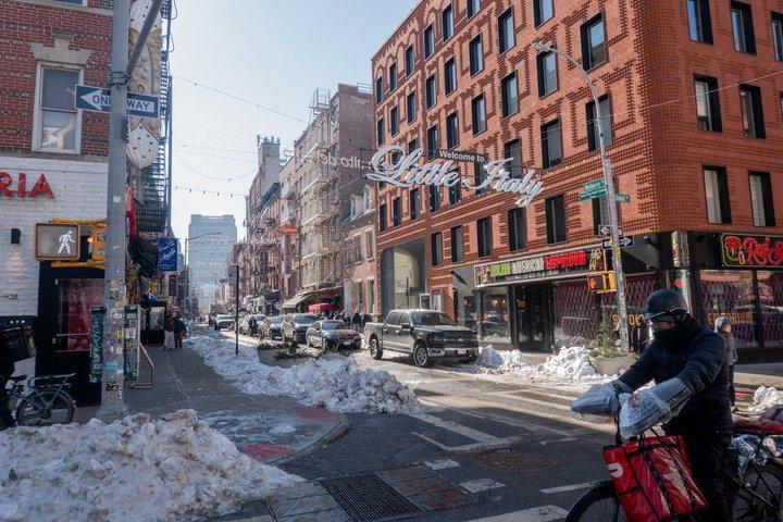 Det bästa av NYC Mattur med Chinatown, Little Italy och LES