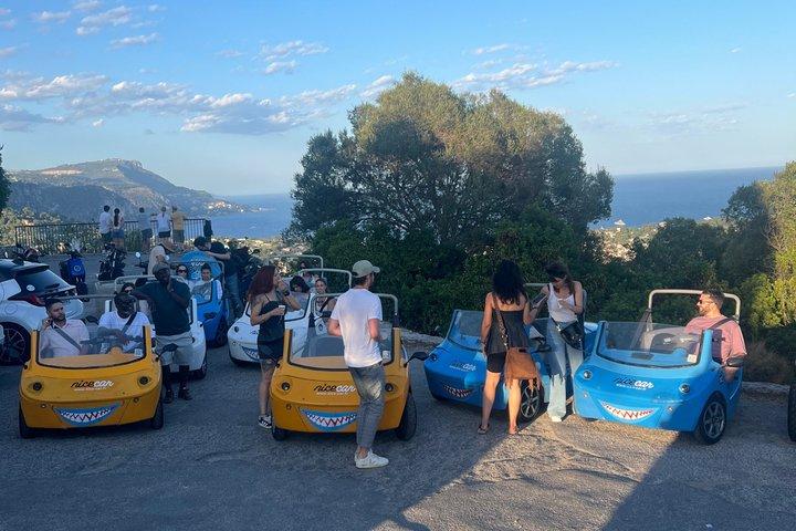 Nice: Panoramic guidet tur i en åben elektrisk bil