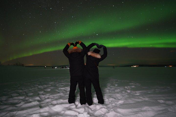 Northern Lights tour Rovaniemi Onbeperkt KM Jacht & HD Pictures