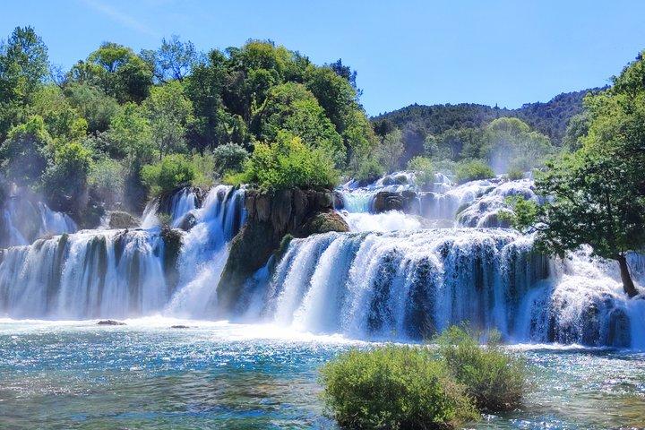 Eftermiddag Krka Waterfalls Privat tur fra Sibenik område