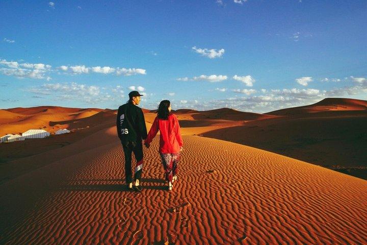 Excursão privada de 3 dias no deserto do Saara de Marrakech para Merzouga