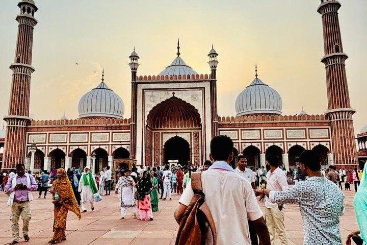 Delhi : Famous Temples 5 - Hour Guided Tour With Skip The Line(デリー:有名な寺院5 - スキップ・ザ・ライン付き1時間ガイドツアー)