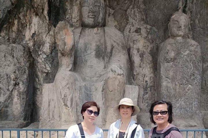 Excursion d'une journée à Beijing de Xian Luoyang pour les grottes de Longmen en train à grande vitesse