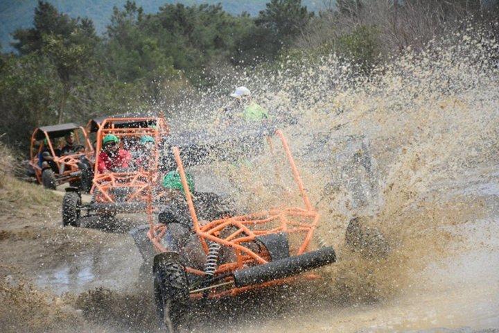 Alanya 4 em 1 Rafting com Zipline e Off Road Combo Tour