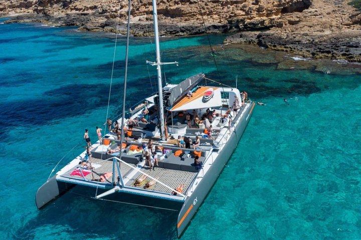 Halbtägige Bootstour der Bucht von Palma mit Katamaran