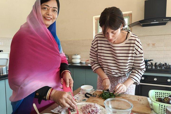 Traditional Rajasthani Cooking Class with Local Family in Pushkar