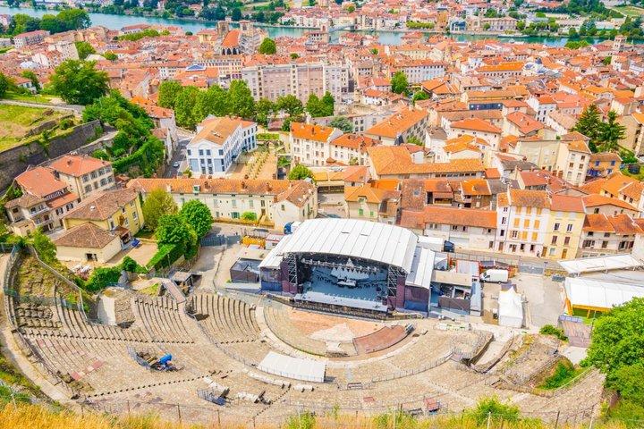 Viena (França) Visita guiada a pé com áudio, 1 hora e 40 minutos e 19 comentários.