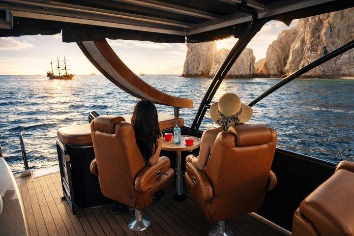 Cabo San Lucas Double-Deck Pontoon Schnorcheln & Offene Bar