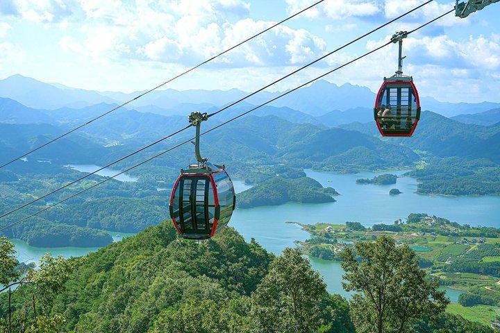 Fra Seoul: Scenic Lake Day Trip med kabelbil
