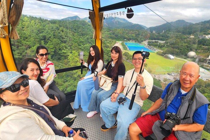 Fra Seoul: Scenic Lake Day Trip med kabelbil