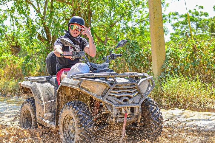 Punta Cana ATV Tour Macao Beach, Cave Swim & Tasting