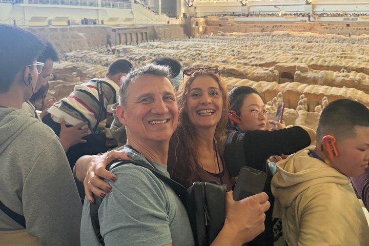 Excursion d'une journée à Chengdu à Xi'an Terracotta Warriors avec Bullet Train
