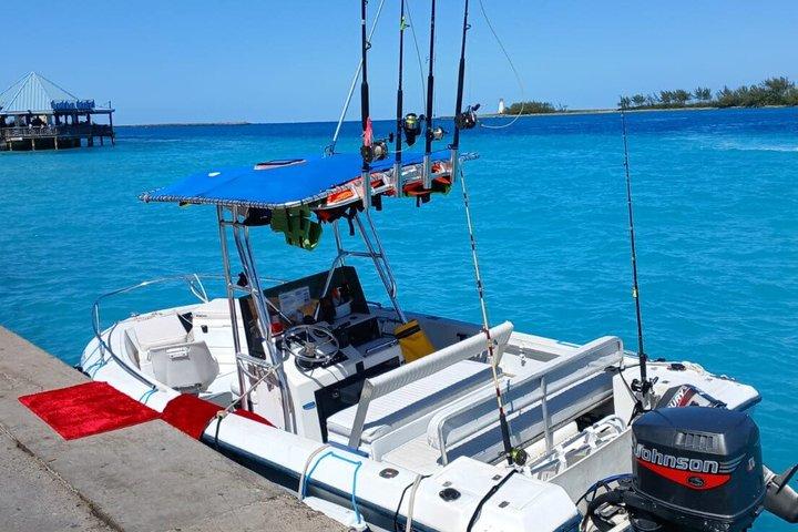 Båttur till Green Cay från Nassau