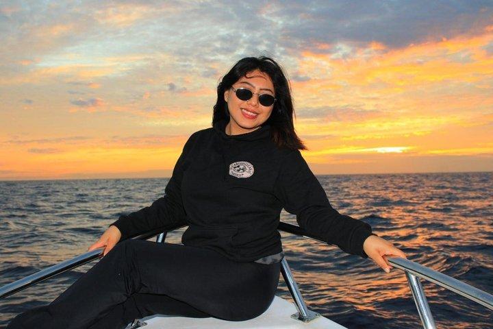 Tour in barca con fondo di vetro all'alba a Cabo San Lucas