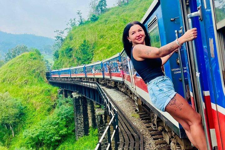 Tour privado de Sri Lanka de 7 dias com hotéis de estrelas, safari e Ella