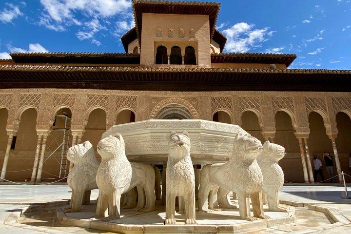 Privétour zonder toegang tot het Alhambra met officiële gids