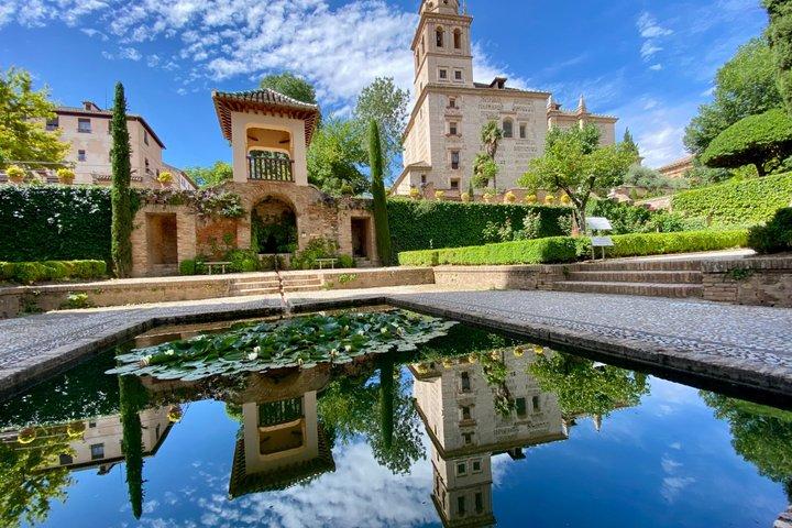 Privétour zonder toegang tot het Alhambra met officiële gids