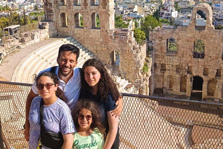 Visite guidée interactive en famille et jeu Acropolis & Parthenon