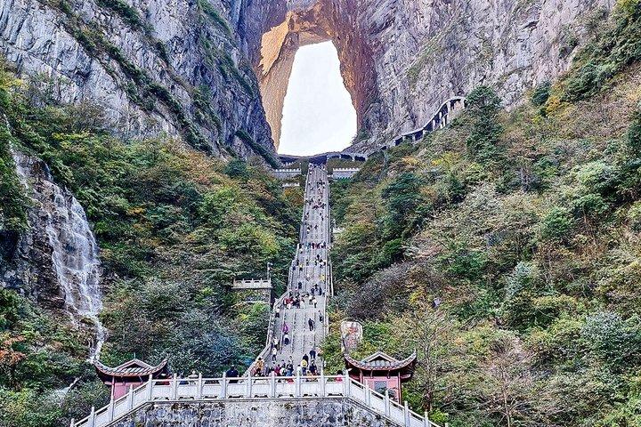 1 - Excursions d'une journée en mini-groupe et en privé à Glass Bridge et au mont Tianmen