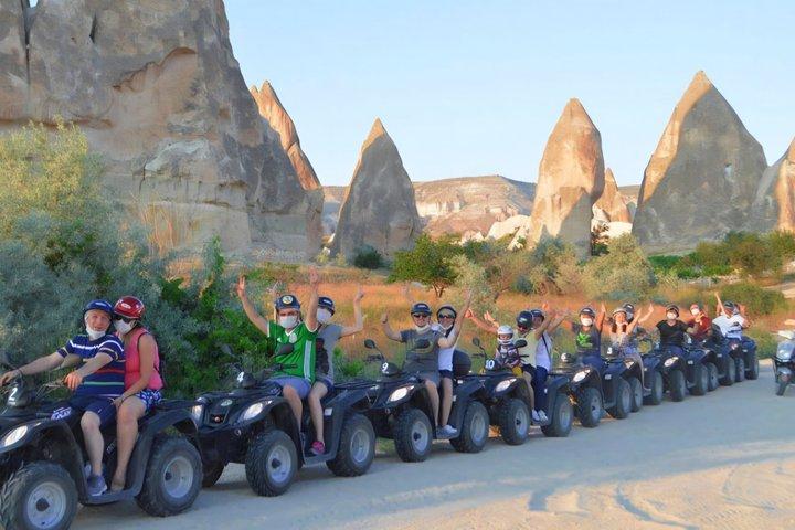 Cappadocia ridning og ATV safari i Red and Rose Valleys