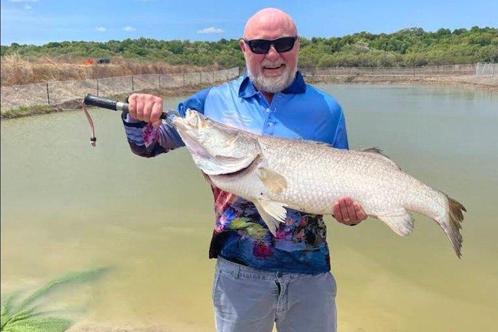 Darwin : Springende Krokodile & Barramundifischen an Land