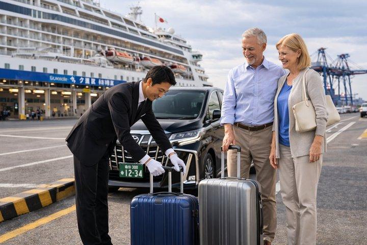 Privétransfer: Yokohama Cruise Terminal ↔ Tokio