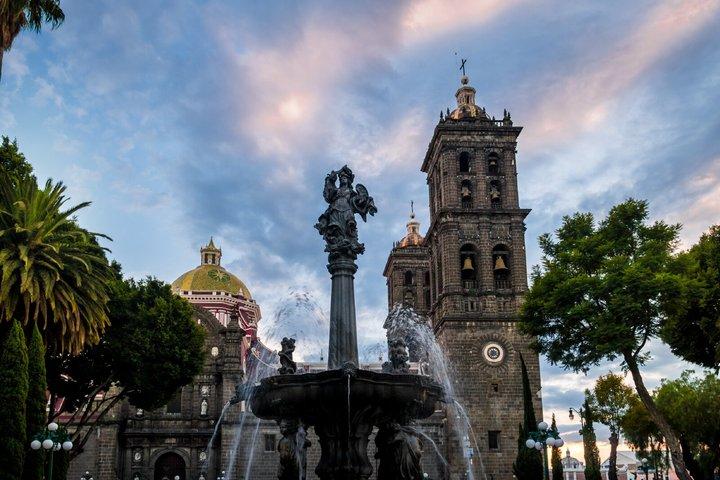 Puebla: 3-timmars audioguidad vandringstur med 26 ljudkommentarer