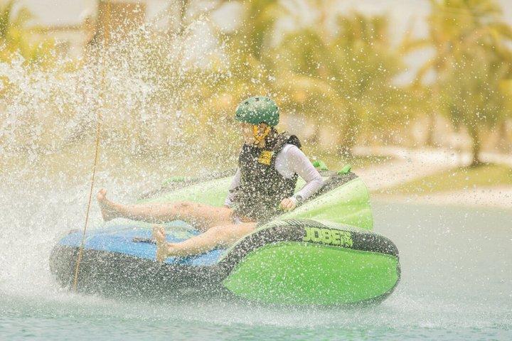 Punta Cana Jet Ski Adventure con zipline e parco acquatico gonfiabile