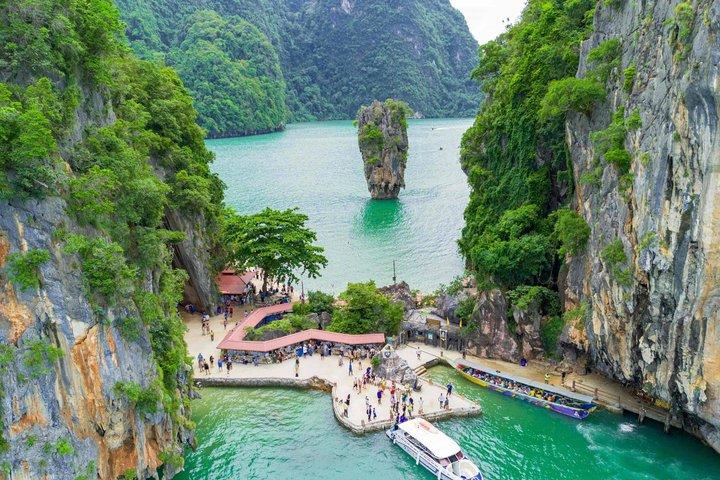 James Bond Island Speedboat und Kanutour