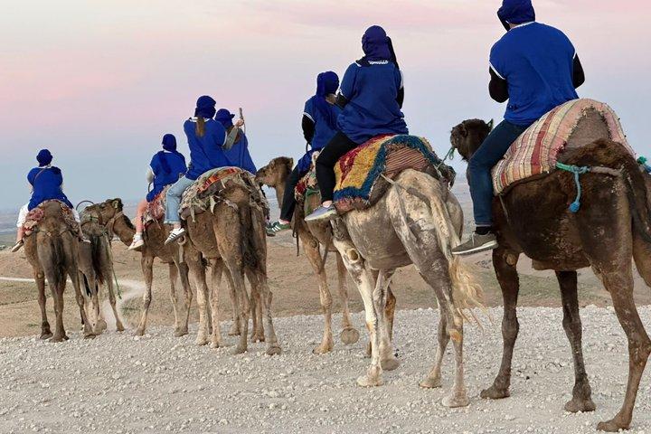 Agafay Desert Adventure Quad Biking and Sunset Camel Trek