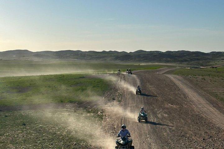 Agafay Desert Adventure Quad Biking and Sunset Camel Trek