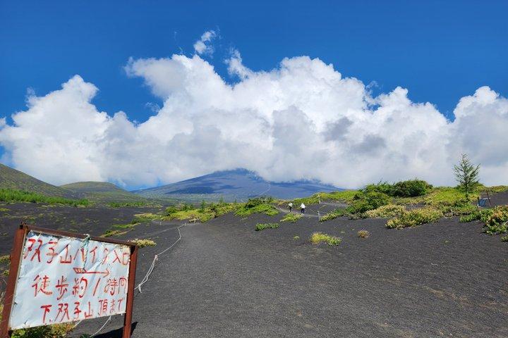 清水港から5合目で富士山に触れる