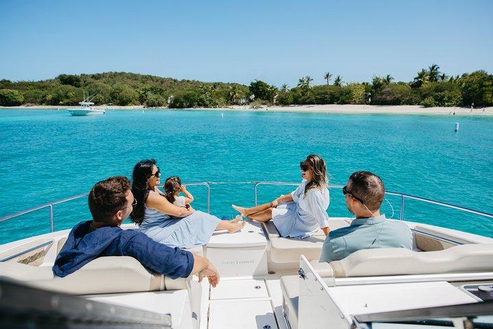 Luxus Halb- oder Ganztages-Privatcharter ab St Thomas oder St John