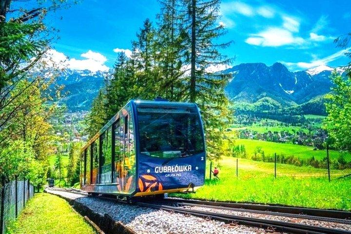 ZAKOPANE Y TERMAS, Funicular, Degustación de quesos