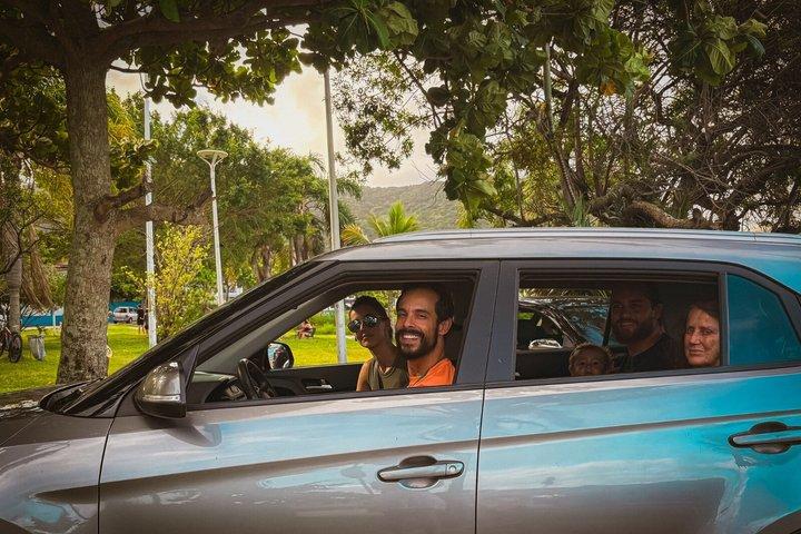 Florianopolis Privat bytur med bil med tosproget guide
