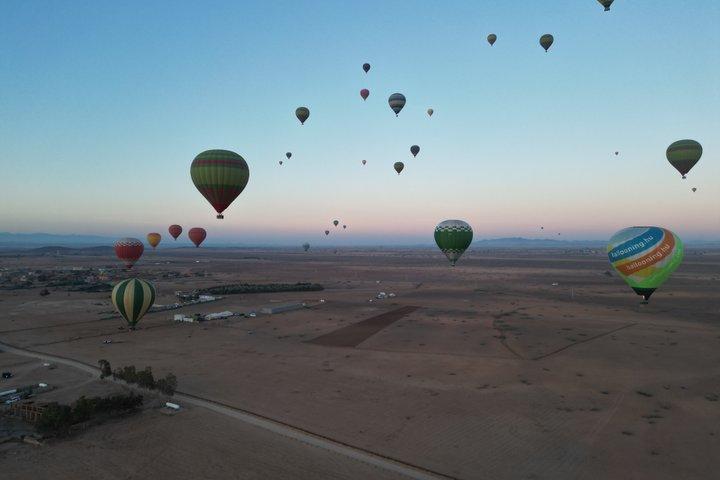 Hot Air Balloon Marrakech med Camel Ride og Berber Morgenmad