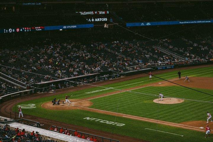 Washington Nationals Baseball Spiel im Nationalpark