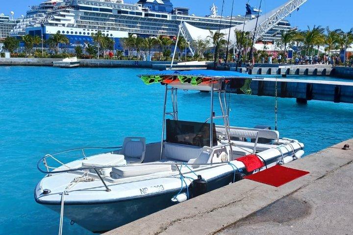 Båttur till Green Cay från Nassau